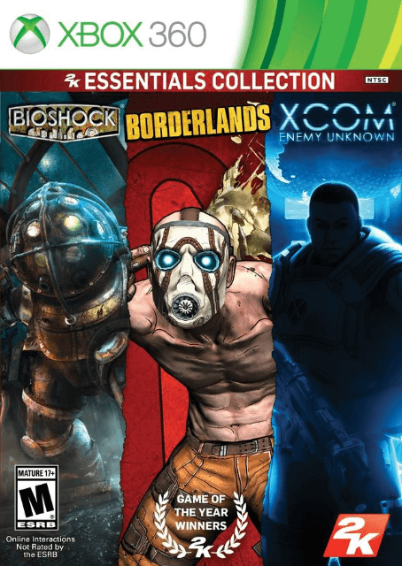 2K Essentials Collection box art for Xbox 360